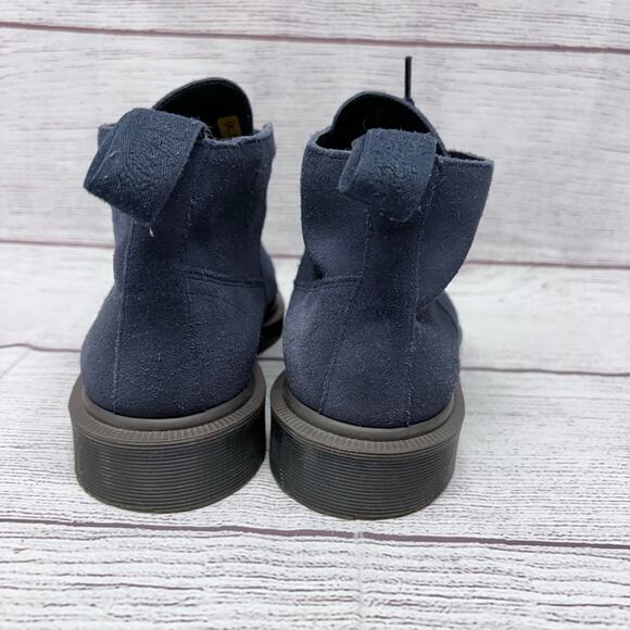 Dr. Martens Church Suede Monkey Boots Navy Blue UK 7 US Mens 8 Womens 9 main image 11